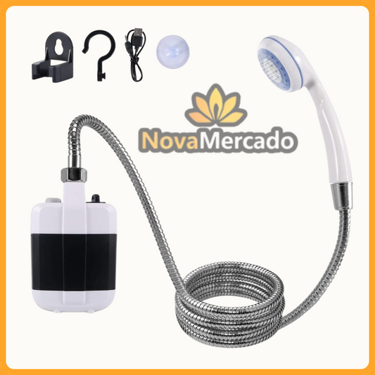 PortaDucha™- Regadera de ducha Recargable y Portátil